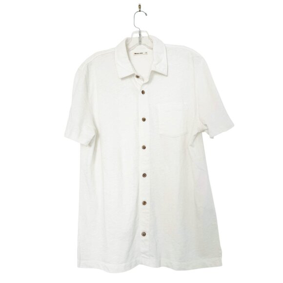 Marine Layer Vintage Heavy Slub Button Down Size M NWOT - Picture 4 of 9